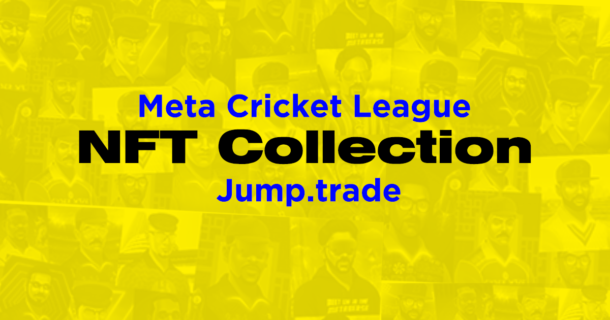 Meta Cricket League NFT Collection – Jump.trade