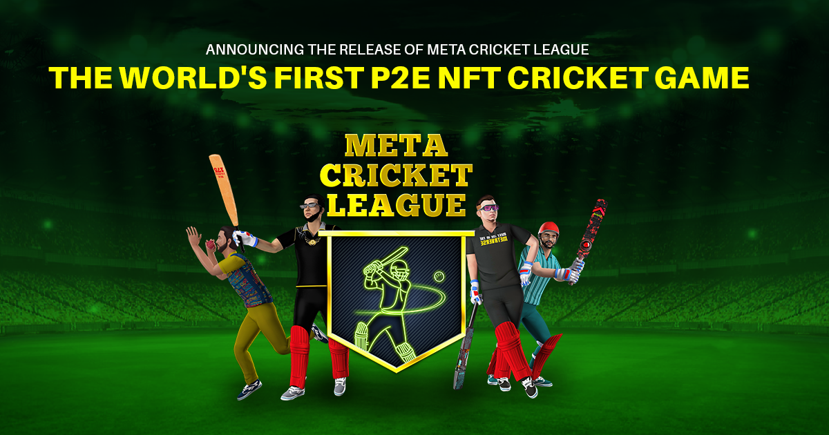 Launching The World's First P2E NFT Cricket Game - Meta Cricket League