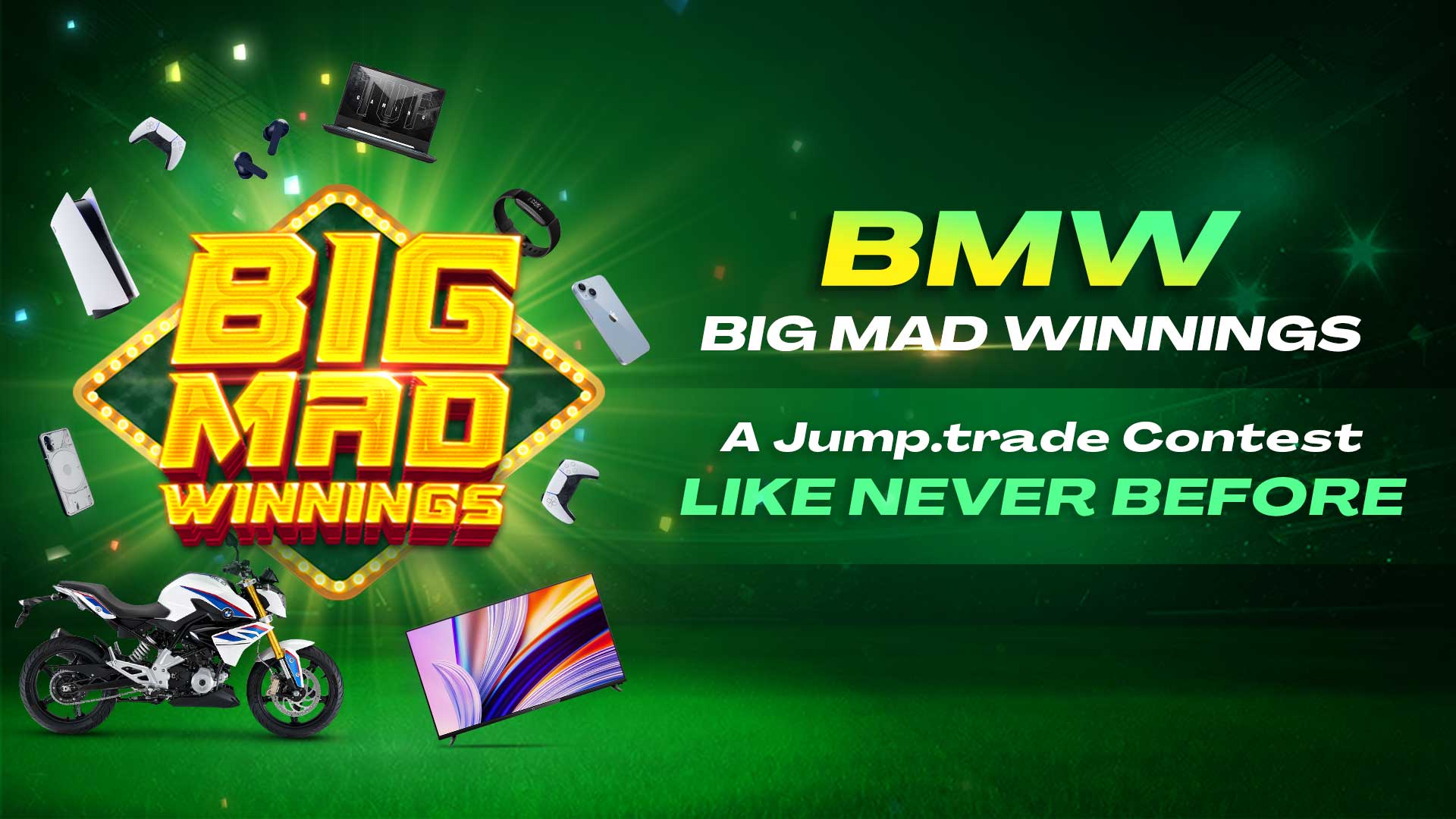 BMW – Big Mad Winning – A Jump.trade Contest Like Never Before
