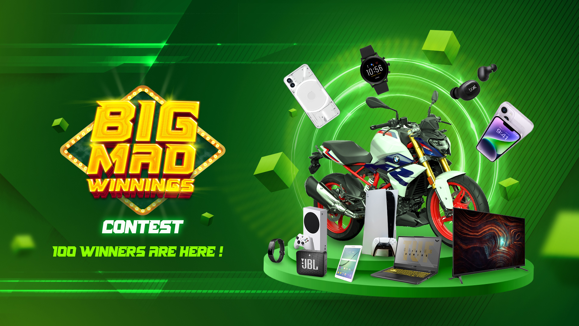 The Big Mad Winnings Winners Announcement… It’s Finally Here!
